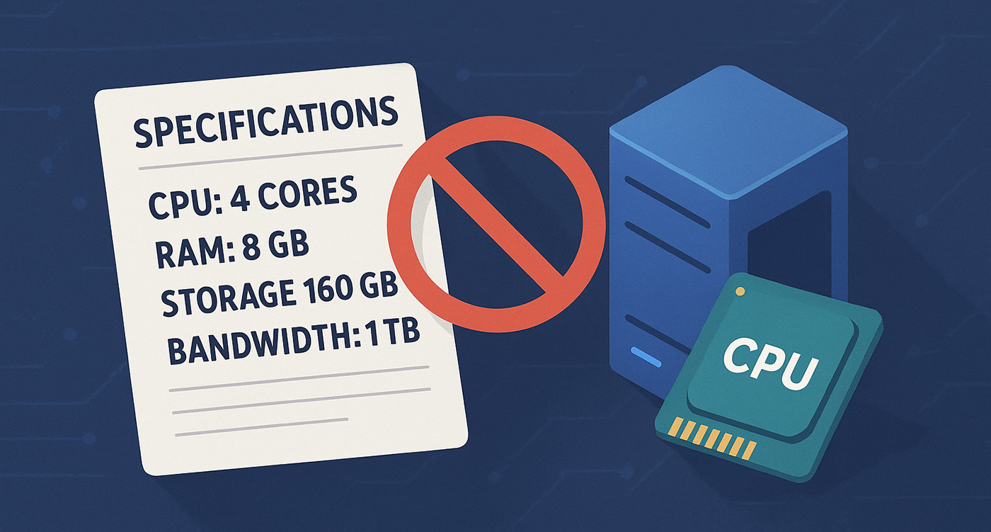 Выбор VPS в 2025 - почему характеристики теряют смысл без поколения железа