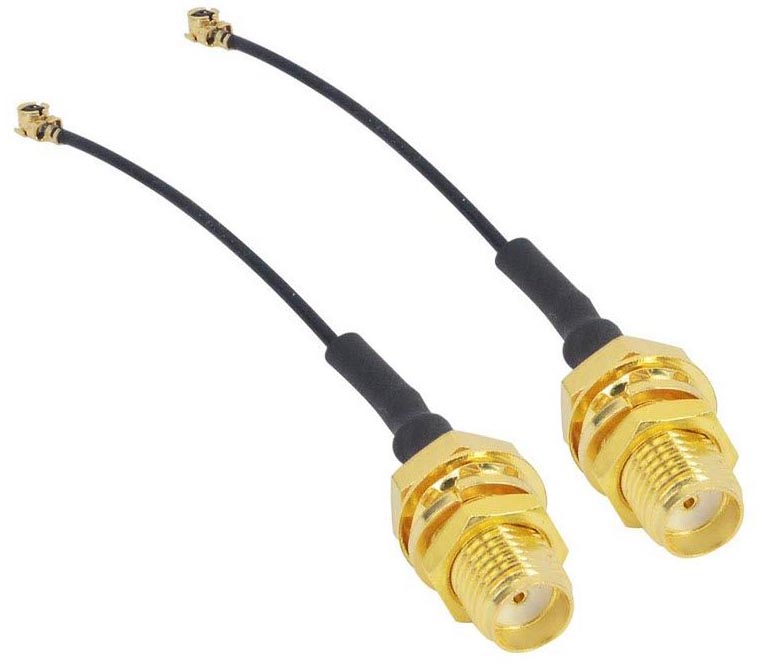 UFL to SMA-F connector.