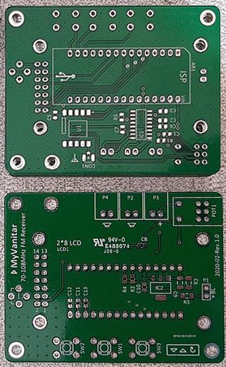 High quality fabricated PCB boards.
