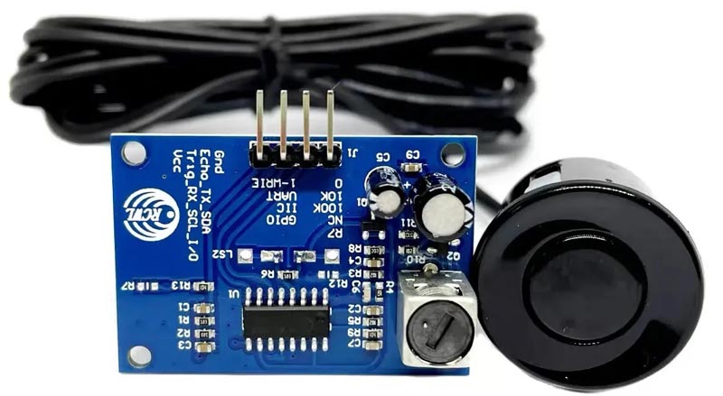 The RCWL-1655 ultrasonic module.