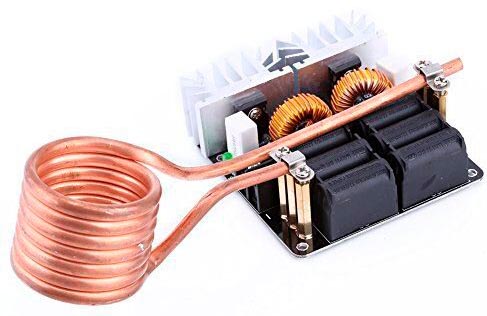 Work coil mounted on the circuit.