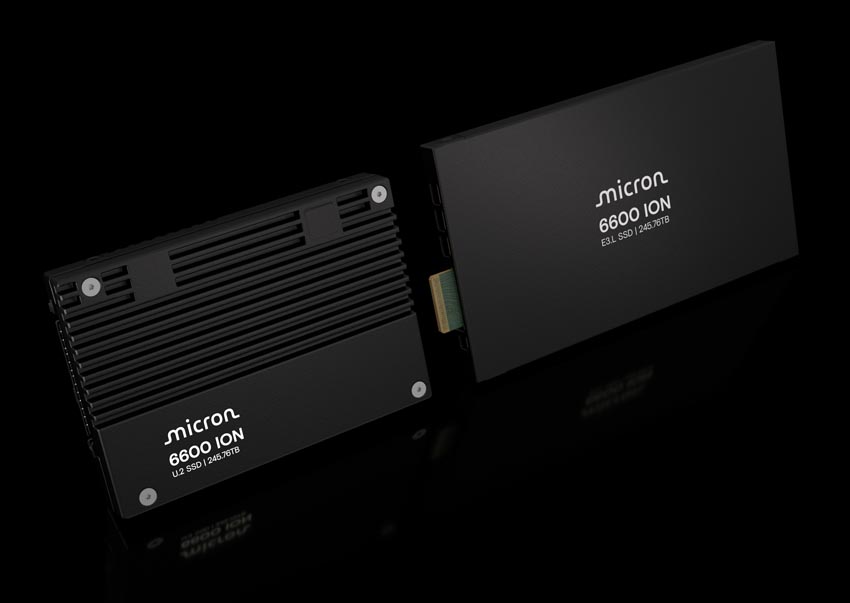 Industry-leading 245 TB Micron 6600 ION