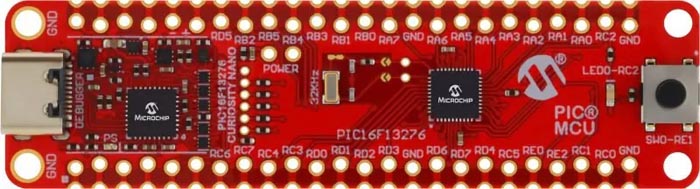 PIC16F13276 Curiosity Evaluation Kit