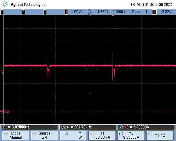 Switch node without boost capacitor.