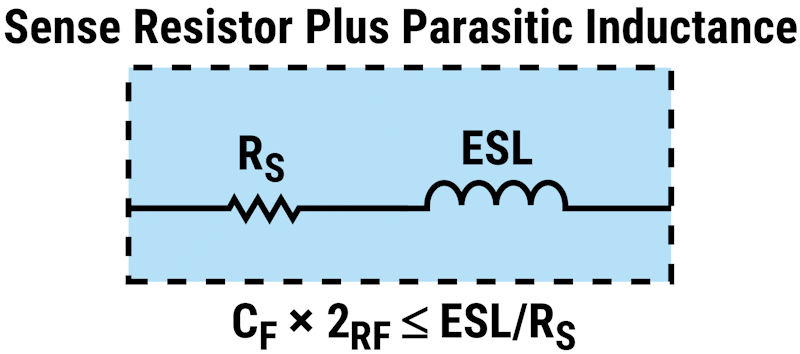 Suggested filter compensation RC specifications. Obtained from LTC3855 data sheet.