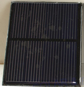 2 V 400 mA solar panel.