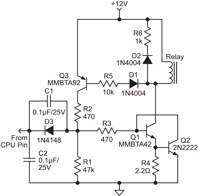 Automotive low side output switch architecture suitable for 8 to 48 volt buses and beyond