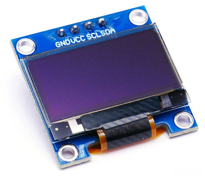 OLED Display of the device