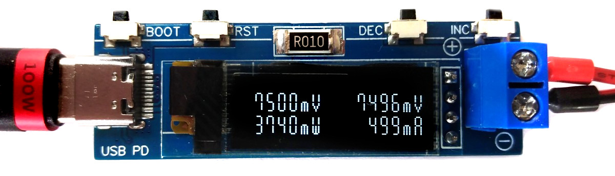 USB PD adapter.