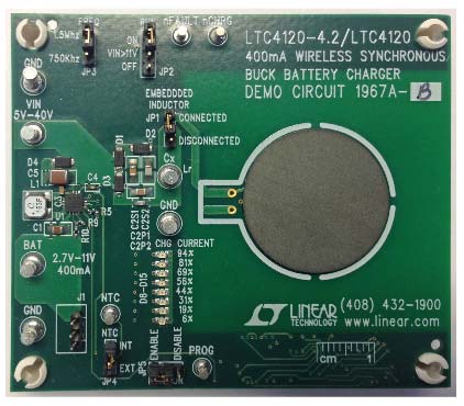Receiver Demo Board LTC4120