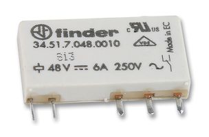 Finder Steck-/Print-Relais 34.51.7.024.0010 IP20 Schaltrelais 345170240010 
