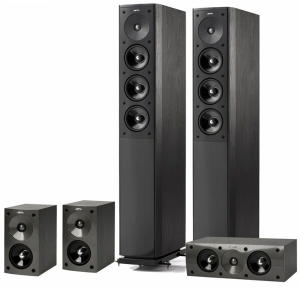 Jamo S 608 HCS 3 Dark Apple/Black Jamo S 608 HCS 3 Dark Apple/Black