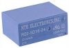 Datasheet R22-5D16-24 - NTE Electronics POWER RELAY, SPDT, 24 V DC, 16 A, PC BOARD