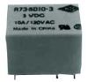 Datasheet R73-5D10-12 - NTE Electronics Даташит POWER Реле, SPDT, 12 В DC, 10  А, PC BOARD