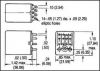 Datasheet MY4N AC220/240(S) - Omron Даташит POWER Реле, 4PDT, 240  VAC, 5  А, PLUG IN