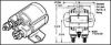 Datasheet 124-911 - Stancor Даташит CONTACTOR, SPDT, 24 В DC, 100  А, BRACKET