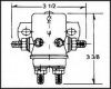 Datasheet 70-923 - Stancor Даташит CONTACTOR, SPDT, 24 В DC, 50  А, BRACKET