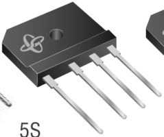 Datasheet GSIB2580-E3 - Vishay DIODE, BRIDGE RECTIFIER