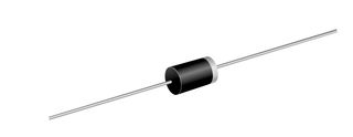 Datasheet 1N4001GP-E3/1 - Vishay Даташит STANDARD диод, 1 А, 50 В, DO-204AL