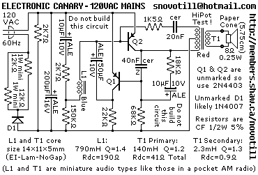 reverse engineered Bird Chip trinket. The speaker for this one is built into a plastic christmas tree ornament but the electronics is built into a wall wart that plugs into a 120VAC outlet